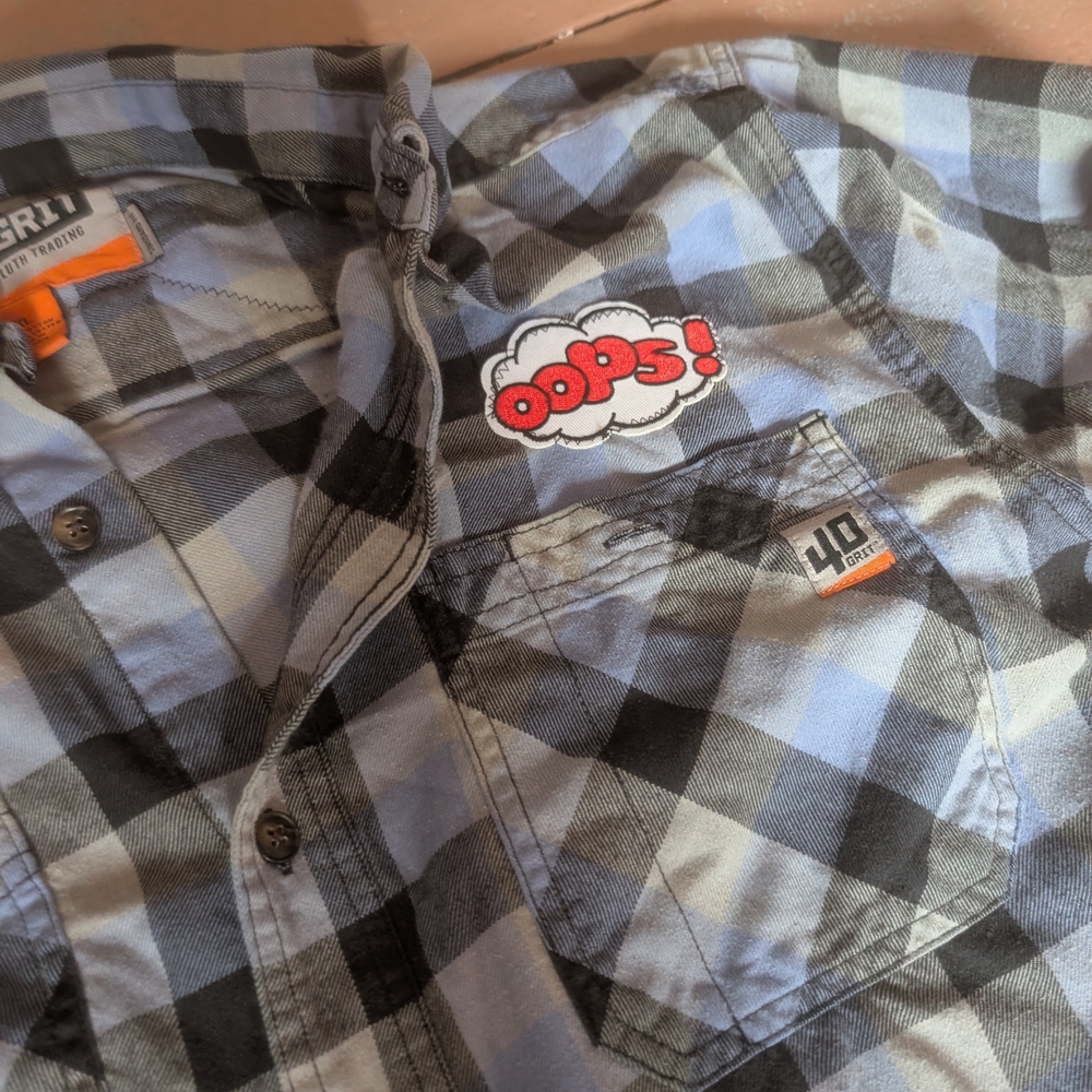 Upcycled Power Rangers Flannel - Picture 3 of 4